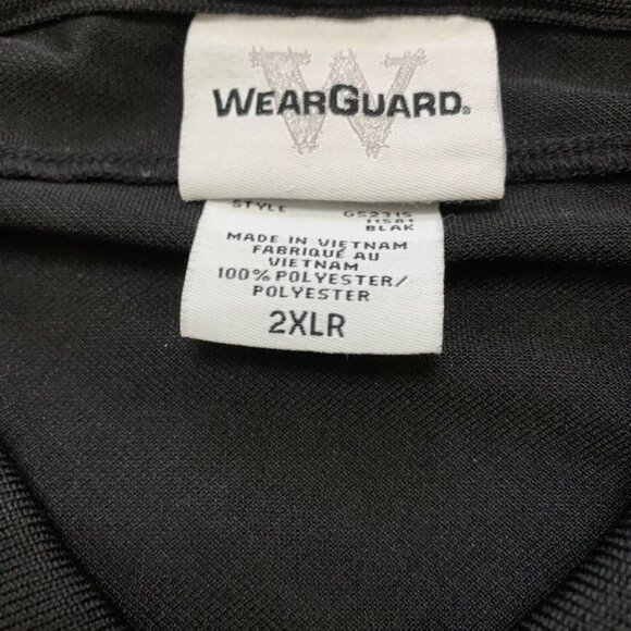 BMW Black Polo Shirt Embroidered Logo Mens 2XL Short Sleeve Snap-Up Collar - Picture 8 of 11